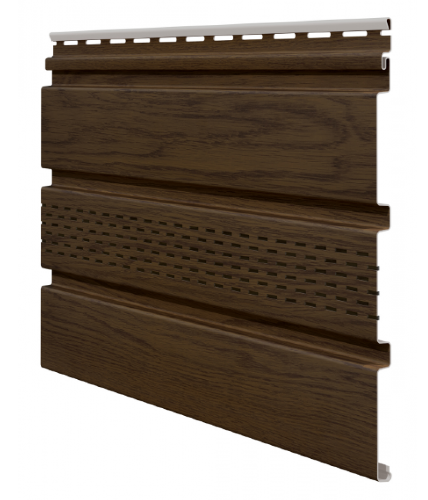 Софит ламинированный VOX NATURE с центральной перфорацией, Орех купить в Заводоуковске