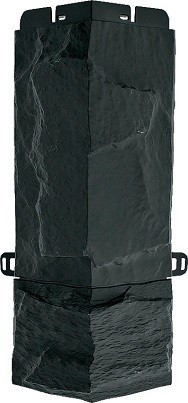 Угол наружный Альта-Профиль Гранит ЭКО - Графит купить в Заводоуковске