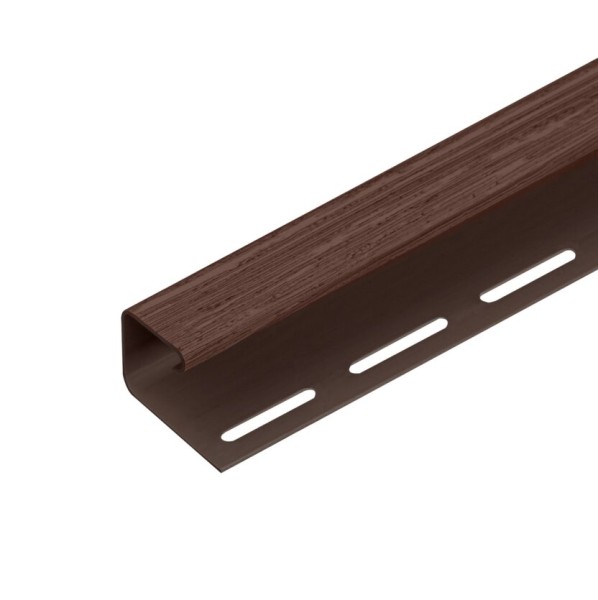 J-профиль TECOS ЛЮКС 3,05м ИТАЛЬЯНСКИЙ ОРЕХ купить в Заводоуковске