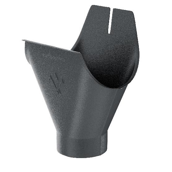 Водосток Aquasistem, Система 150/100 - Воронка желоба RR 23 Маренго matt купить в Заводоуковске