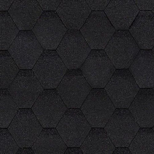 Гибкая черепица Shinglas, коллекция Оптима – Чёрный купить в Заводоуковске
