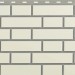 Фасадная панель Альта-Профиль, Кирпич Клинкерный, Белый купить в Заводоуковске