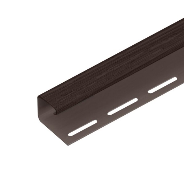 J-профиль TECOS ЛЮКС 3,05м БРАЗИЛЬСКАЯ ВИШНЯ купить в Заводоуковске