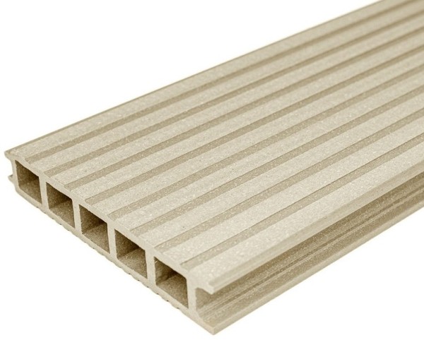 Террасная доска из ДПК бесшовная holzhof, Слоновая кость купить в Заводоуковске