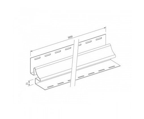 Внутренний угол для винилового сайдинга VOX STANDART купить в Заводоуковске