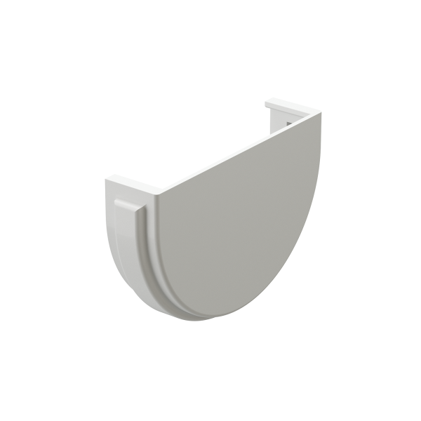 Заглушка желоба Docke Premium ПВХ - Пломбир купить в Заводоуковске