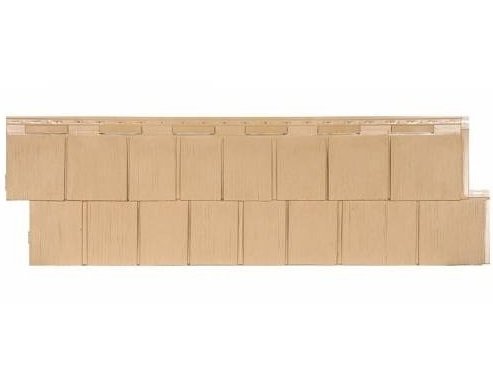 Фасадная панель T-Сайдинг-Щепа пихта ЭКО-1 Бежевый купить в Заводоуковске