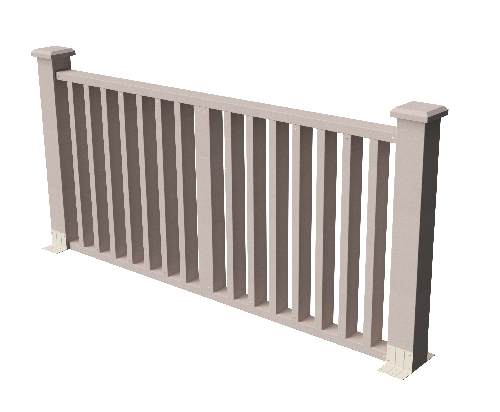 Ограждения декоративное ДПК GRINDERDECO  Риальто выбеленый дуб купить в Заводоуковске