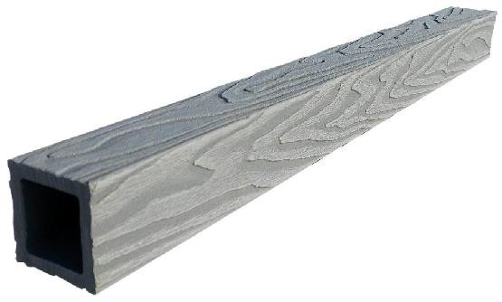 Балясина ДПК 3D GardenParkett фактура дерева Серый купить в Заводоуковске