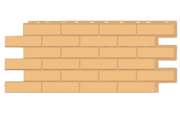 Фасадная панель T-Siding Кирпич Модерн Эко Крем купить в Заводоуковске