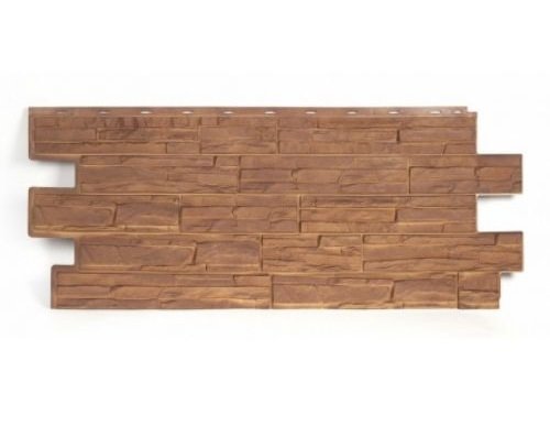 Фасадная панель T-Сайдинг-Альпийская сказка ЭКО-2 Орех купить в Заводоуковске