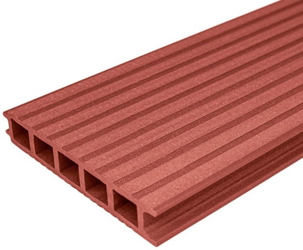 Террасная доска из ДПК бесшовная holzhof, Терракот купить в Заводоуковске