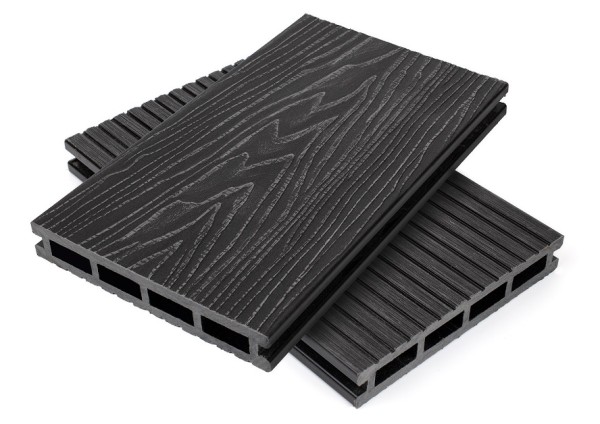 Террасная доская ДПК NanoWood Nature 3D пустотелая Графит купить в Заводоуковске