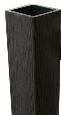 Столб опорный Woodvex Co-Extrusion Графит купить в Заводоуковске