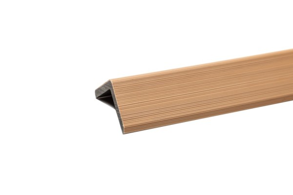 Уголок торцевой Ecodecking Скай коэкструзия 45х45х3000 Бук купить в Заводоуковске