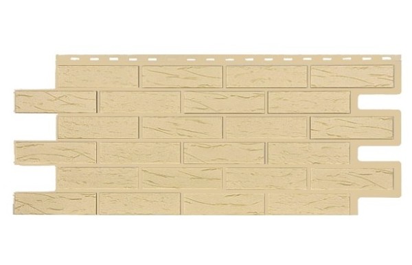 Фасадная панель T-Siding Кирпич Саман Эко Амбер купить в Заводоуковске