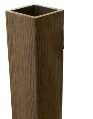 Столб опорный Woodvex Co-Extrusion Кофе купить в Заводоуковске