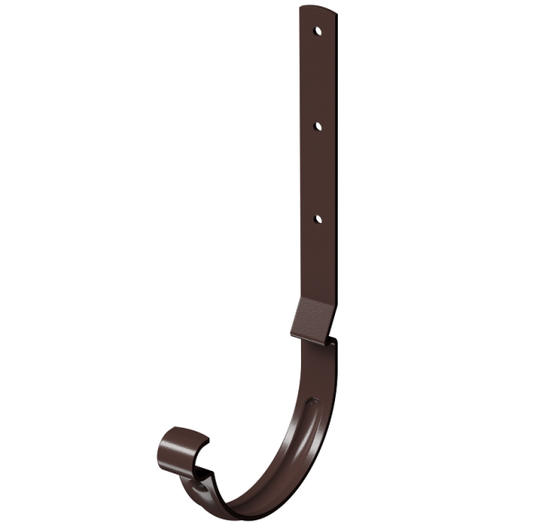 Карнизный крюк длинный D125 Döcke STAL PREMIUM Шоколад, (RAL 8019) купить в Заводоуковске