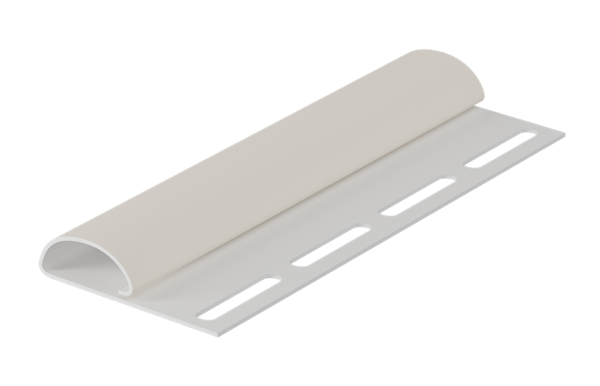 Финишная планка для сайдинга Элит, Белая купить в Заводоуковске
