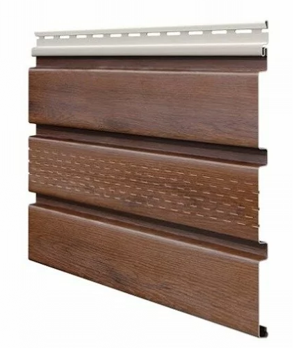 Софит ламинированный VOX UNICOLOR с центральной перфорацией, Коричневый купить в Заводоуковске