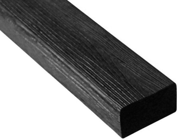 Брус для скамеек ДПК OutDoor шлифованный-черный купить в Заводоуковске