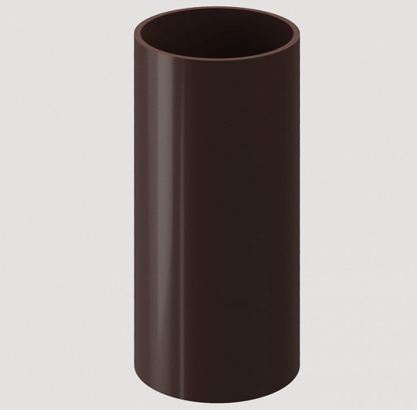 Труба водосточная ПВХ Docke STANDART Тёмно-коричневый купить в Заводоуковске