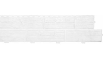 Формованный Сайдинг Сланцевая порода, Белый