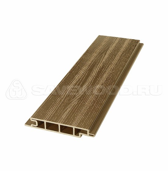 Террасная доска из ДПК SW Padus радиальный распил «SaveWood» тик купить в Заводоуковске