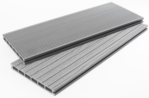 Террасная доска ДПК - ДеревоПласт- DP Standart+ серый купить в Заводоуковске