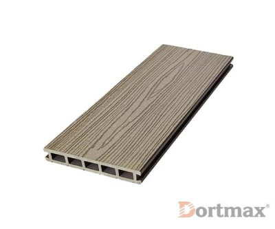 Террасная доска из ДПК FOLK Серый