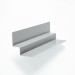 Профиль внутренний угол алюминиевый (матовый) 3м купить в Заводоуковске