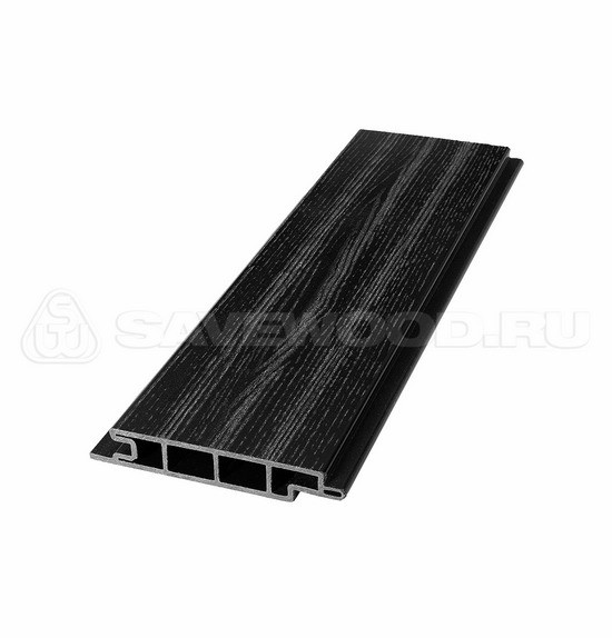 Террасная доска из ДПК SW Padus радиальный распил «SaveWood» черный купить в Заводоуковске