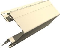 Наружный угол к сайдингу белый